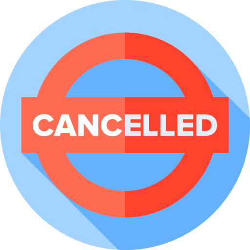 cancelado icono gratis