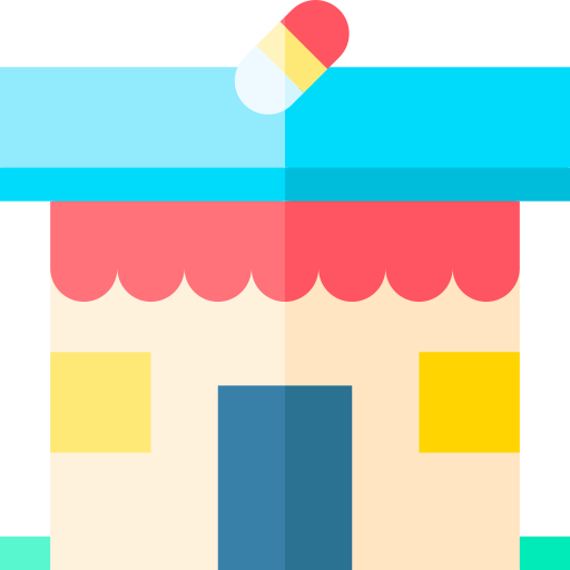 Pharmacy Basic Straight Flat icon