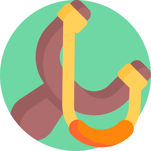 고무총 무료 아이콘