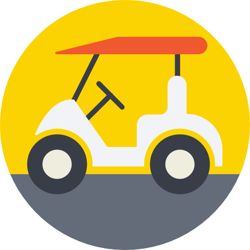 Golf cart free icon
