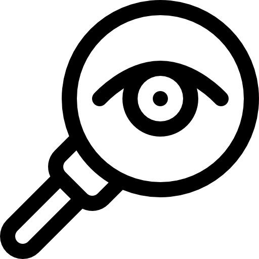 Magnifying glass free icon Magnifying glass free icon