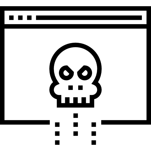 Malware Detailed Straight Lineal icon