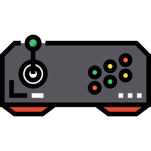 Game Controller Detailed Straight Lineal Color Icon