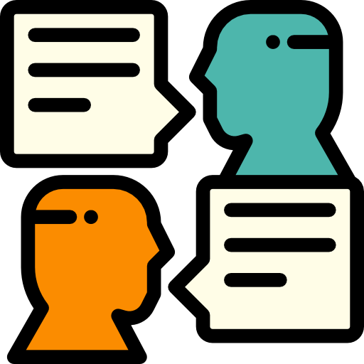 discusión icono gratis