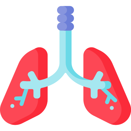 pulmones icono gratis