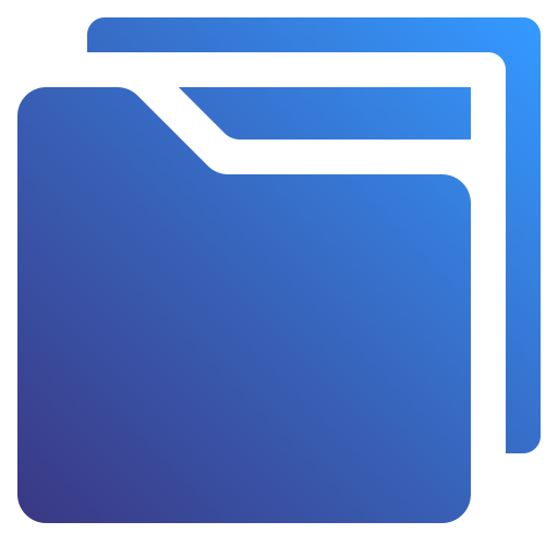 Folder Generic Flat Gradient icon