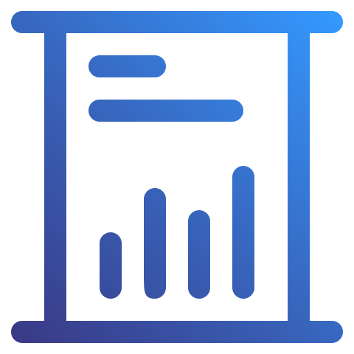 Presentation Generic Gradient icon