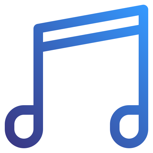 Music Generic Gradient icon