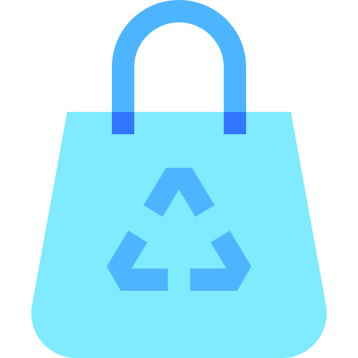 bolsa ecológica icono gratis