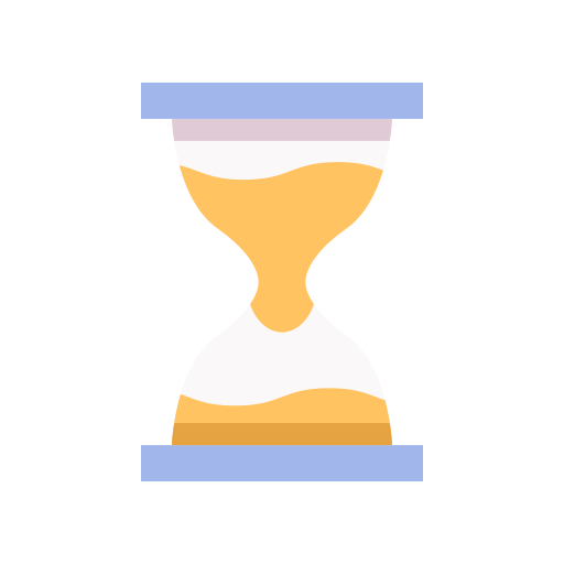 reloj de arena icono gratis