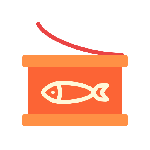 Sardines Good Ware Flat icon