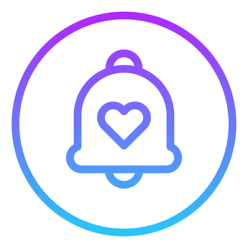 알림 벨 무료 아이콘