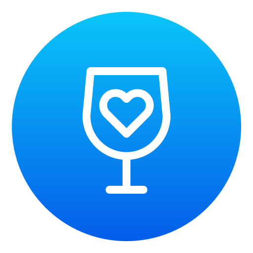 copa de vino icono gratis