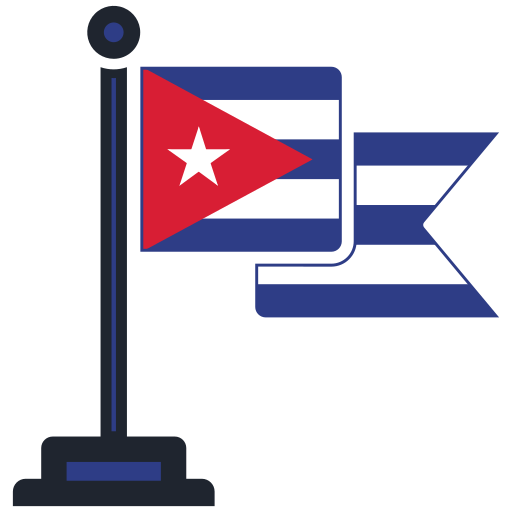 cuba icono gratis