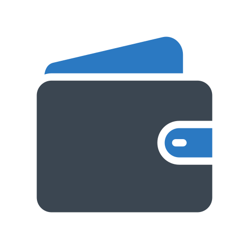 Billfold free icon