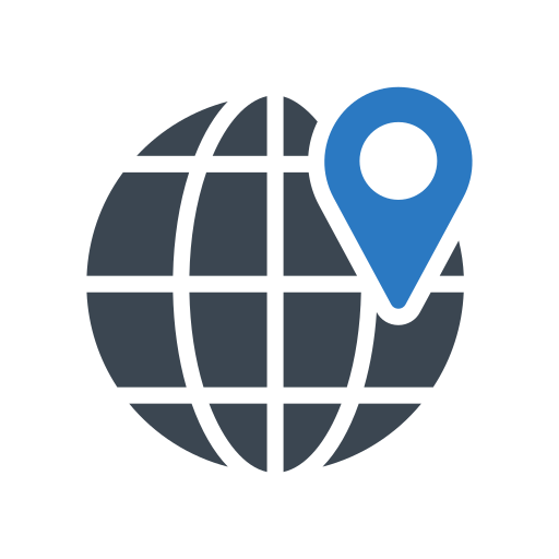 Location pin Generic Blue icon