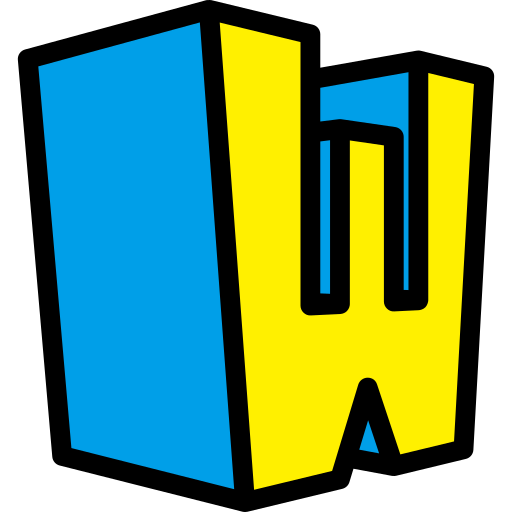 letra w icono gratis