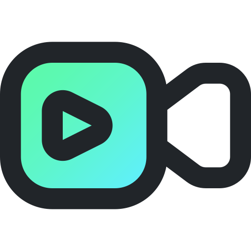 reproductor de video icono gratis