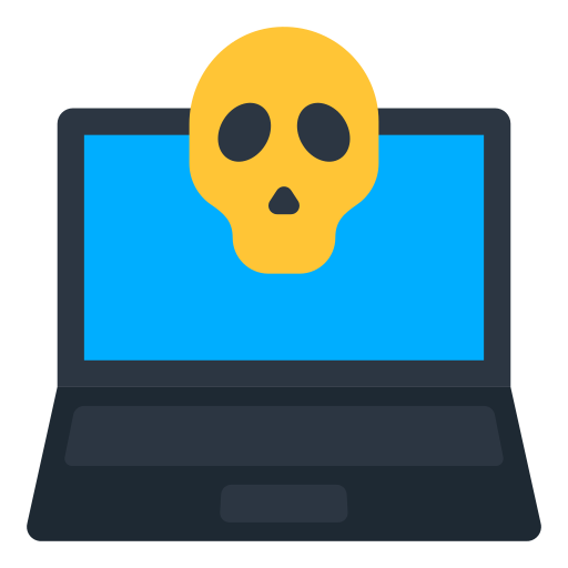 crímenes cibernéticos icono gratis