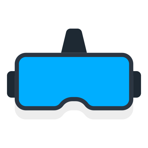 gafas de realidad virtual icono gratis