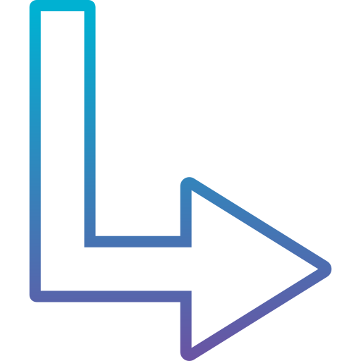 biegen sie rechts ab kostenlos Icon