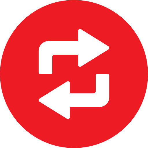 Exchange Generic Flat icon