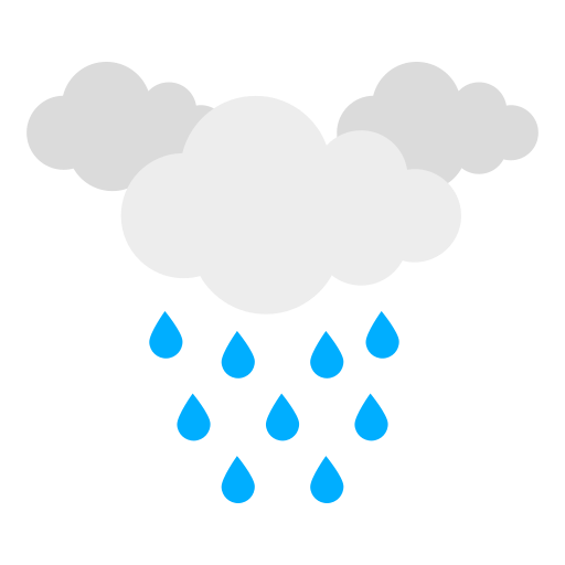 Rainfall - Free weather icons