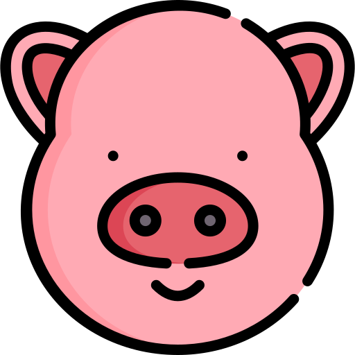 Pig Special Lineal color icon