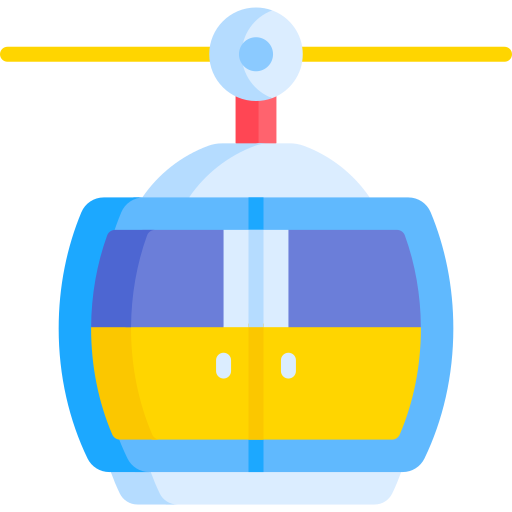 Cable car cabin Special Flat icon