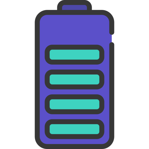 bateria cargando icono gratis