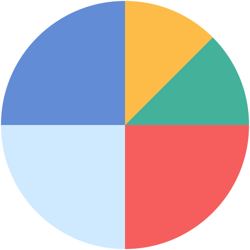 Pie Chart Generic Flat Icon