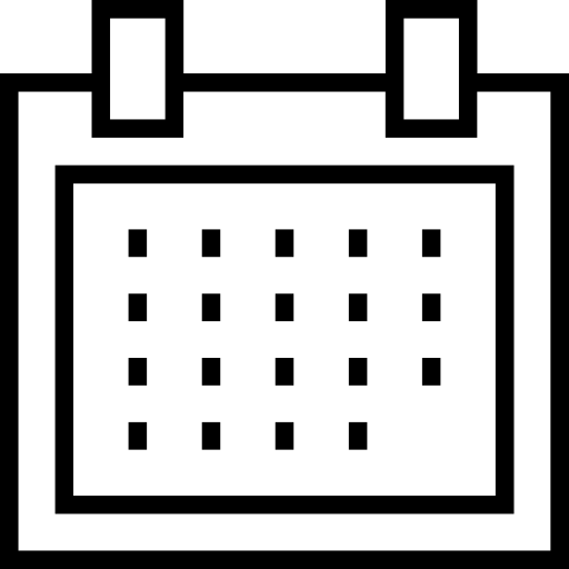 calendario icono gratis