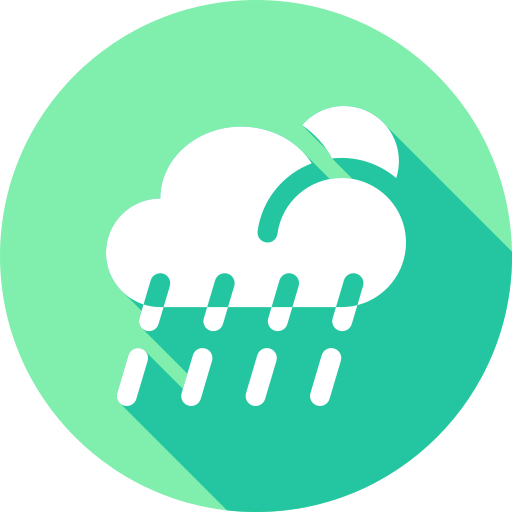 lluvia pesada icono gratis