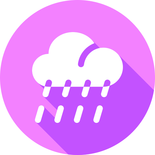 lluvia pesada icono gratis