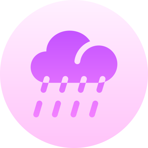 lluvia pesada icono gratis