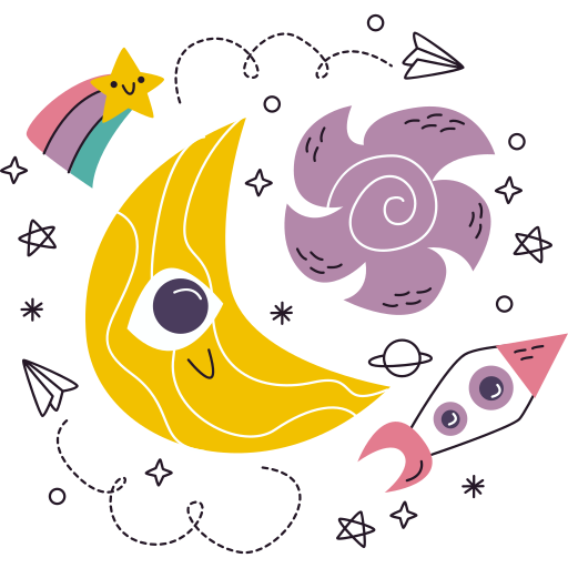Universe free sticker Universe free sticker