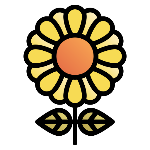 girasol icono gratis