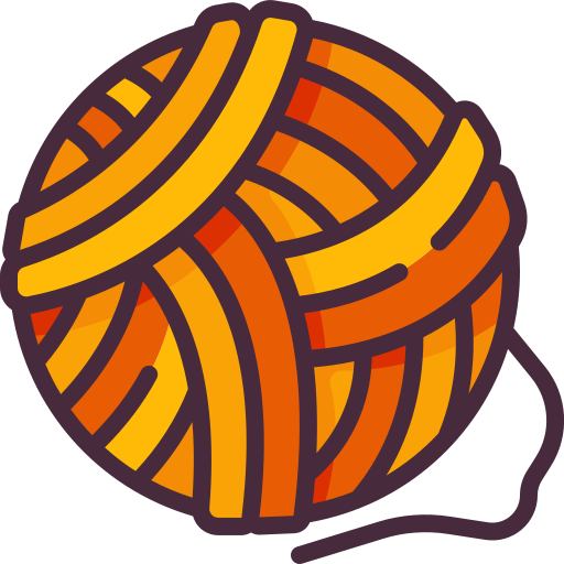 Yarn ball Generic Outline Color icon