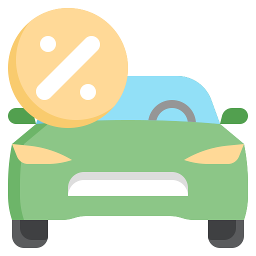 Car loan - Free transportation icons