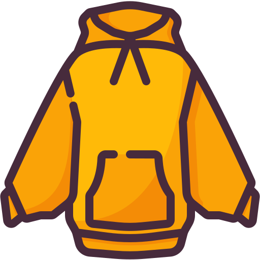 Hoodie Generic Outline Color icon