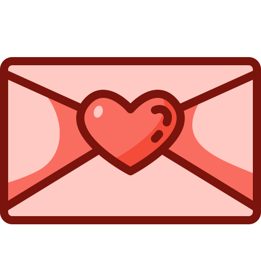 Love letter - Free love and romance icons