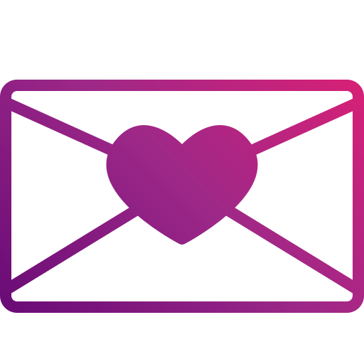 lettre d'amour Icône gratuit
