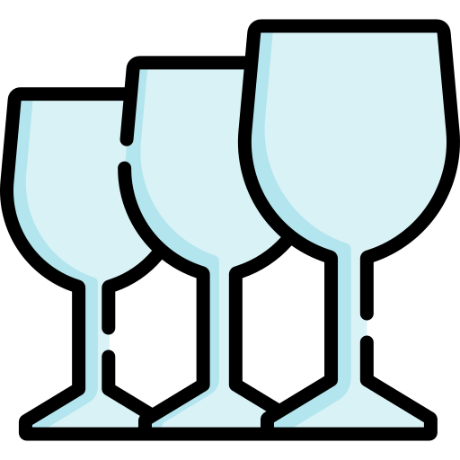 Glassware Special Lineal color icon