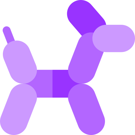 Воздушный шар собака бесплатно иконка