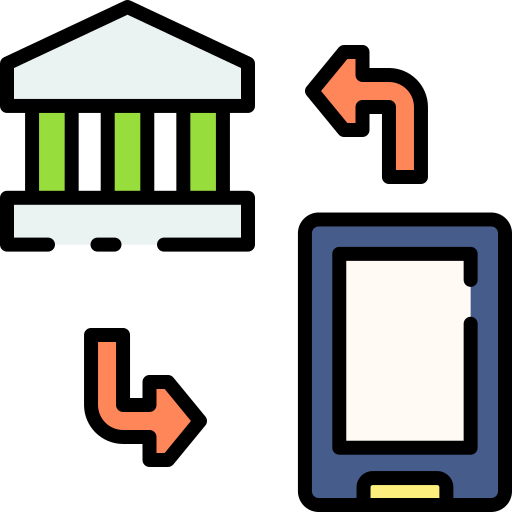 services bancaires en ligne Icône gratuit services bancaires en ligne Icône gratuit