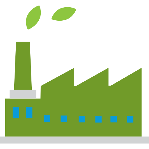 grüne fabrik kostenlos Icon grüne fabrik kostenlos Icon