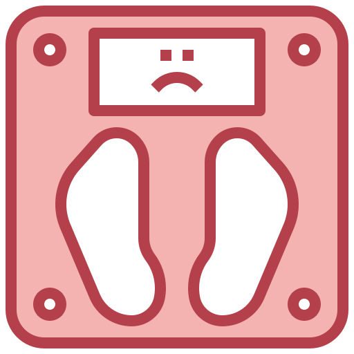 Weigh scale free icon