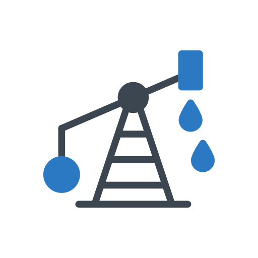 plataforma petrolera icono gratis