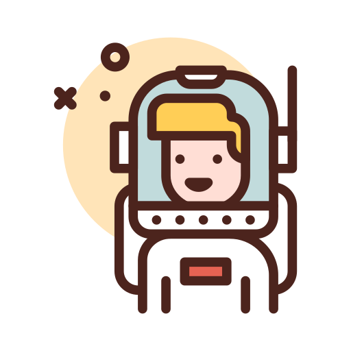 astronauta icono gratis