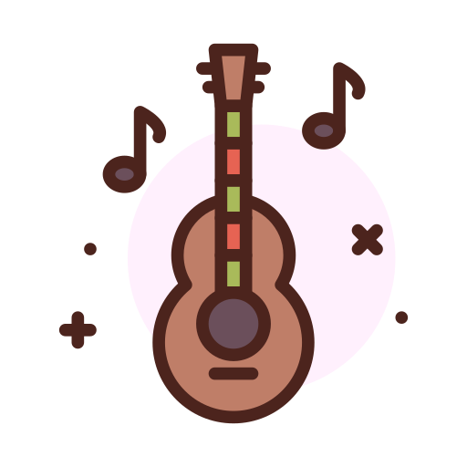 guitarra icono gratis